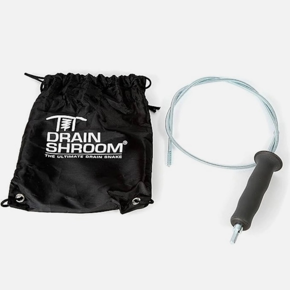 DrainShroom REVOLUTIONARY HAIR IN THE DRAIN REMOVER & DECLOGGER @Tubshroom NEW - Picture 5 of 7